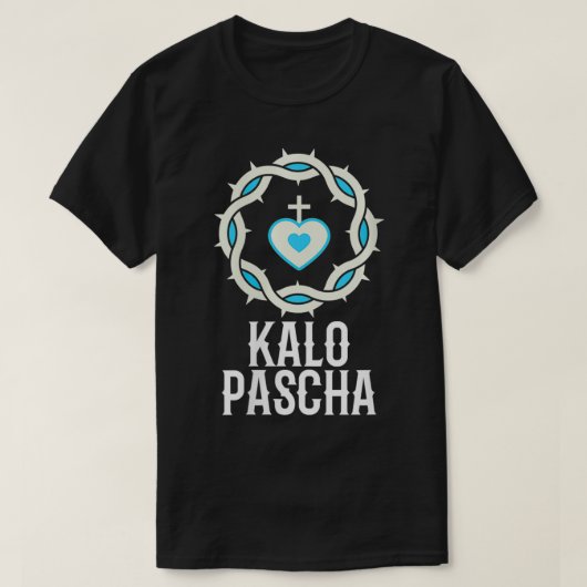 Vrouwen Kalo Pascha Grieks Pasen Pasen Pasen Pasen T-shirt (Design voorkant)
