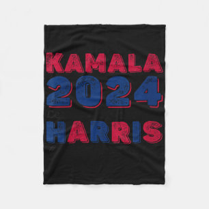 Vrouwen Kamala 2024 Harris Stem Fleece Deken