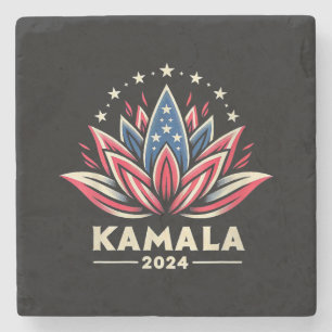 Vrouwen Kamala Harris 2024 Presidentiële Campagne Stenen Onderzetter