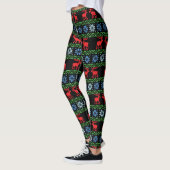 Vrouwen Kerst Leggings (Links)