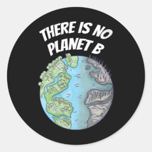 Vrouwen Klimaatbescherming Milieubescherming Ronde Sticker