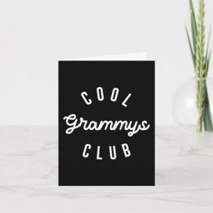 Vrouwen koele grammys club grappige nana oma moede kaart