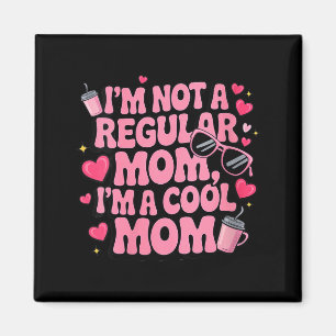 Vrouwen koele moeder grappig roze cadeau voor Moed Magneet