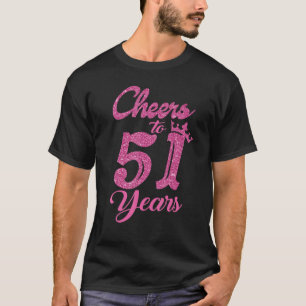 Vrouwen koesteren tot 51 jaar oud en Drink T-shirt