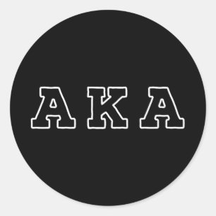 Vrouwen kostuum aka roze gaat rood voor hart gezon ronde sticker