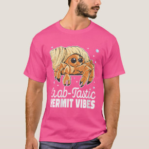 Vrouwen Krab-Tastic Hermit Vibes Vrouwen Schattige T-shirt