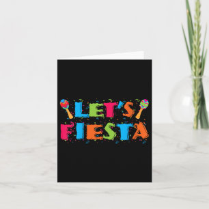 Vrouwen laat Fiesta Cinco de Mayo Party Shirt V-ne Kaart