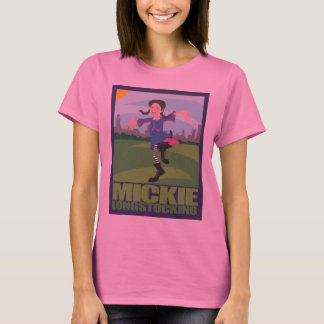 Vrouwen lang geslapen t-shirt