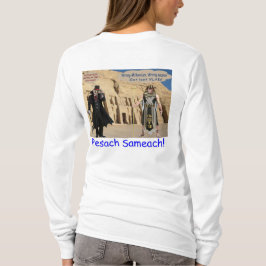 Vrouwen lange mouw t-shirt. Gelukkig Pascha. loris T-shirt