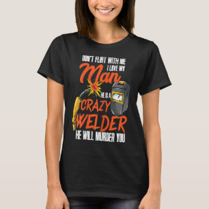 Vrouwen Lasser Man Lasser Gifts Grappig Lassen W T-shirt
