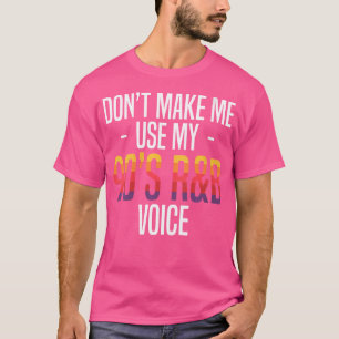 Vrouwen laten me niet mijn jaren 90 RB muziek lief T-shirt