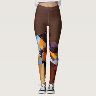 Vrouwen leggings Funky leggings Art to draag