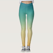 Vrouwen Leggings Strand Sunset Palm Tree String Li (Voorkant)