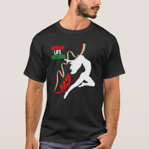 Vrouwen leven vrijheid Zan Zendegi Azadi Farsi cal T-shirt