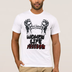 Vrouwen leven vrijheid zan zendegi azadi farsi T-S T-shirt