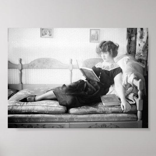 Vrouwen lezen een boek, poster (Voorkant)