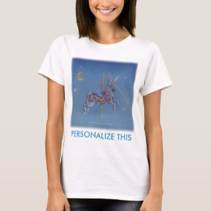 Vrouwen lichte t - shirts - Cosmic Rabbit Carousel