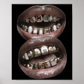 Vrouwen Lippen Print Graphic Y2k 2000s  Summe (Voorkant)