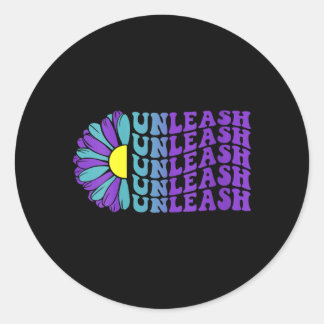Vrouwen Losmaken Preventie Suower Ronde Sticker