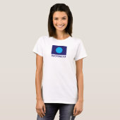 Vrouwen Macronesia Flag T-shirt (Voorkant volledig)