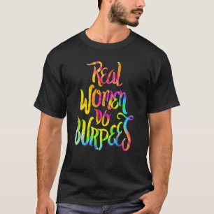 Vrouwen maken echte gym fitness trainer los t-shirt