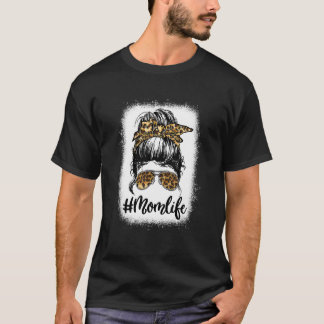 Vrouwen Mam Life Bleken mam Life Leopard Messing B T-shirt