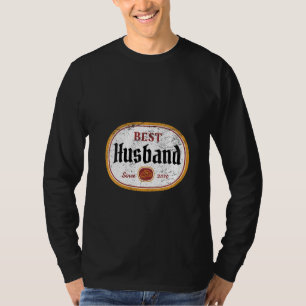 Vrouwen Mannen 11e bruiloft Jubileum Beste man T-shirt