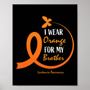Vrouwen Mannen die ik Oranje Draag heb voor mijn b Poster