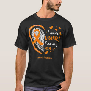 Vrouwen Mannen Kinder vrouwen die ik Oranje Draag T-shirt