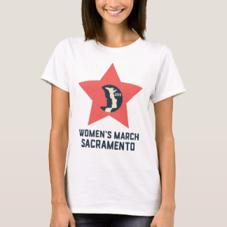 Vrouwen mars Sacramento kraambed T-shirt