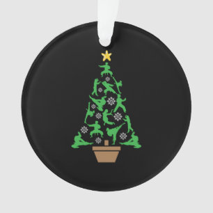 Vrouwen Martial Arts - Meisjes Karate Kerstboom Ornament