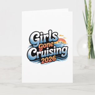 Vrouwen Meisjes Gaan Cruisen 2026 Cruise Vakantie  Kaart