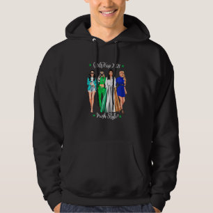 Vrouwen Meisjes Trip Ierse Vakantie Vrouw Hen Do H Hoodie