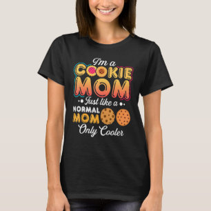 Vrouwen Meisjes Troep Scout Leider En Cookie Moede T-shirt