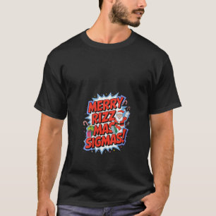 Vrouwen Merry Rizz Mas Sigmas Kerstman T-shirt
