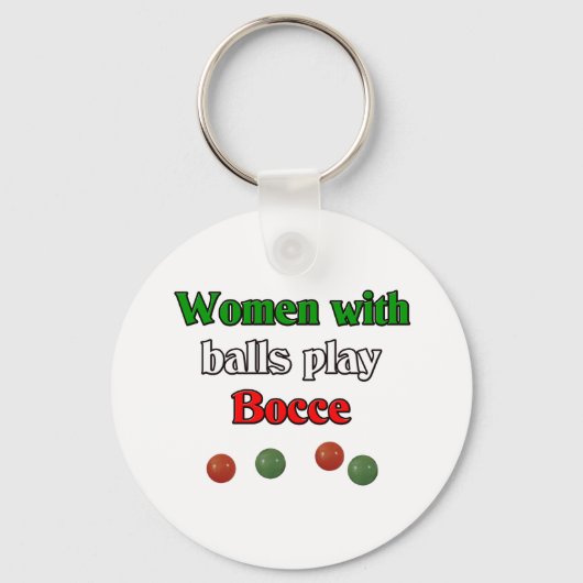 Vrouwen met ballen sleutelhanger (Voorkant)