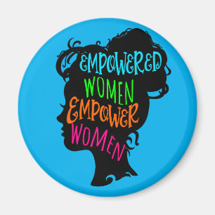 Vrouwen met een krachtige kracht magneet