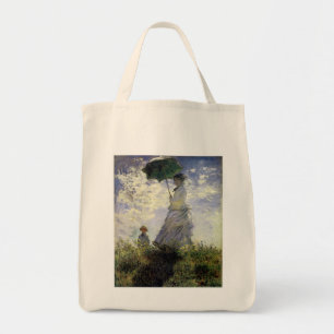 Vrouwen met een parasol ~ Madame Monet met haar zo Tote Bag