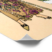  vrouwen met flap poster (Hoek)