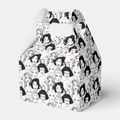 Vrouwen met lippenstift bedankdoosjes (Achterkant)