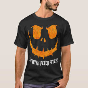 Vrouwen met Peter Couple Halloween meisjes T-shirt