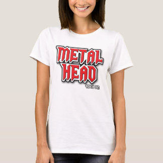 VROUWEN - Metaal hoofd T-shirt