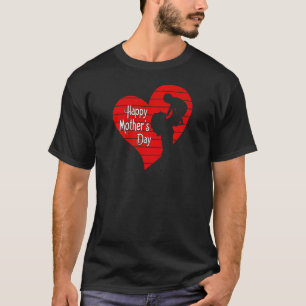 Vrouwen Mijn Eerste Moederdag Gelukkige Moederdag T-shirt