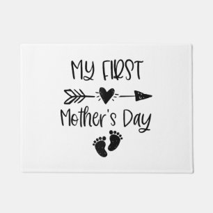 Vrouwen mijn eerste Moederdag voor nieuwe moeder Deurmat