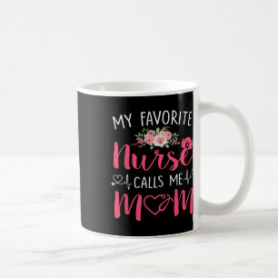 Vrouwen Mijn favoriete RN Verpleegster Noemt Mij M Koffiemok