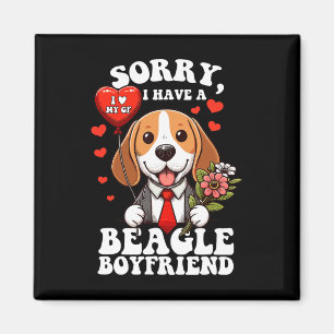 Vrouwen Mijn Valentijn Heeft Paws Valentijn Harten Magneet