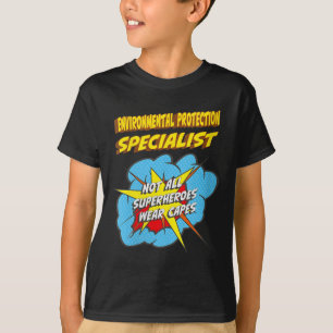 Vrouwen milieubescherming specialist grappig t-shirt