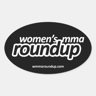 Vrouwen MMA Roundup Sticker