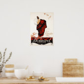  vrouwen Mode Trends Art Deco Adverteren Poster (Keuken)