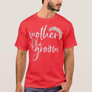 Vrouwen Moeder van de Bruidegom bijpassende Bruilo T-shirt